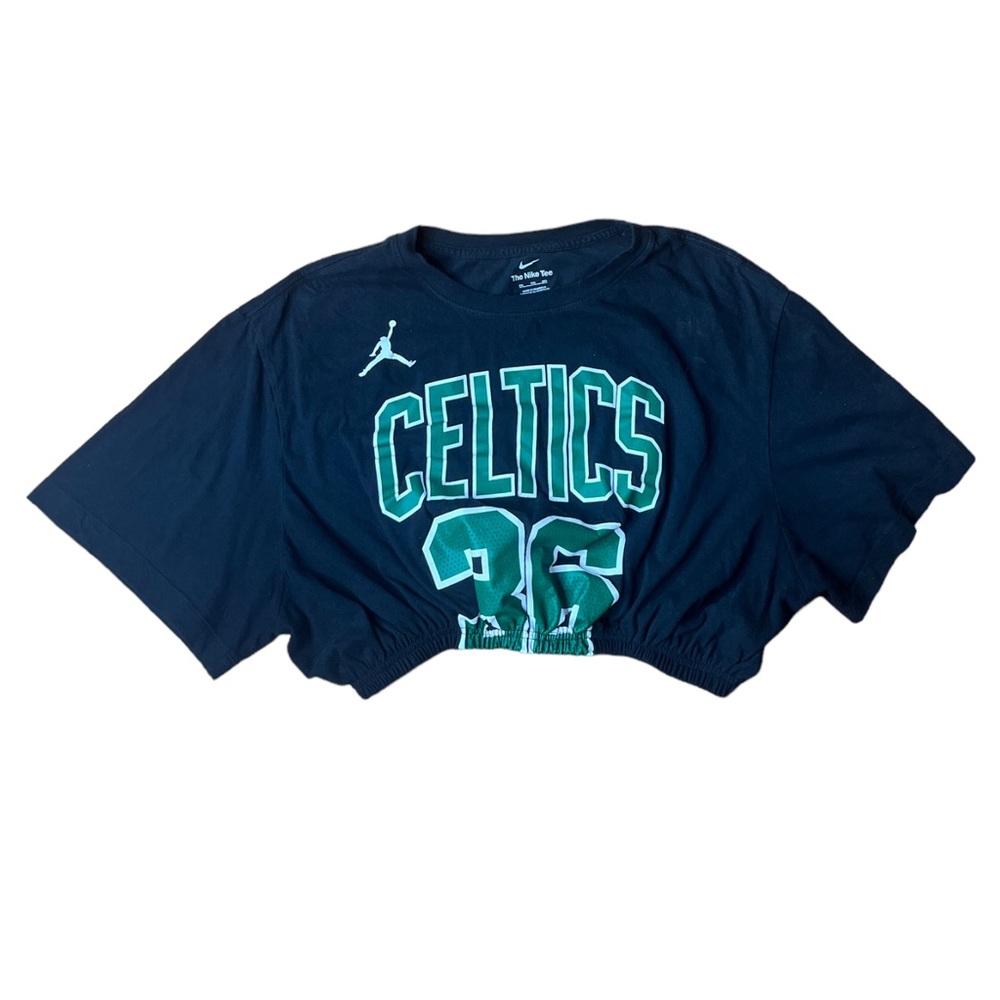 Boston Celtics Reworked Crop Top - Picture 2 of 4